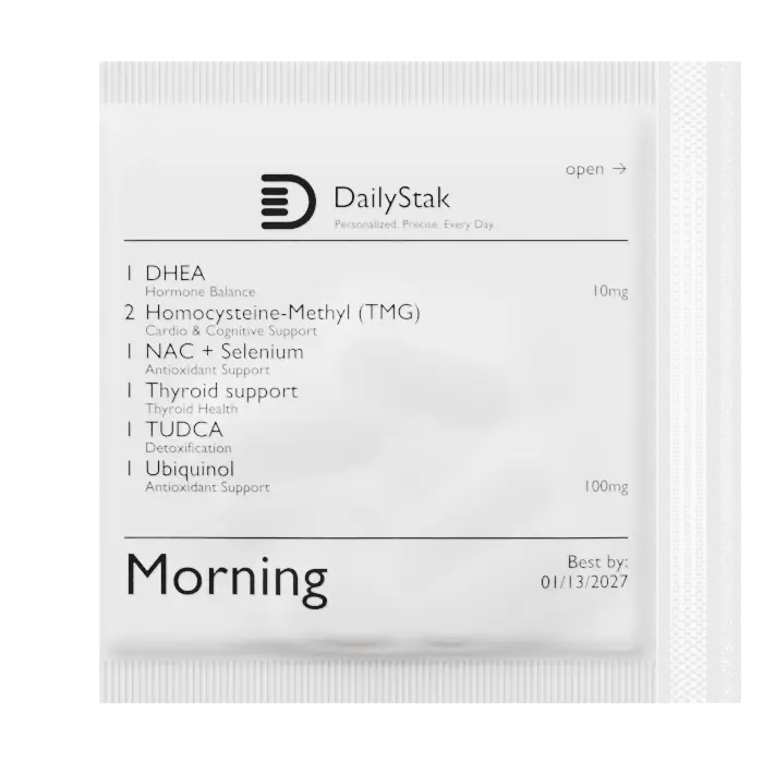 A DailyStak Morning pack